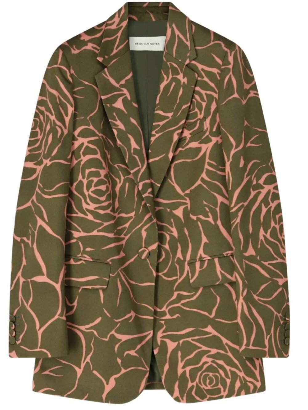 Dries Van Noten Floral Blazer
